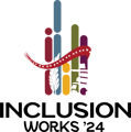 Inclusion Works 24 Logo (Verticle)